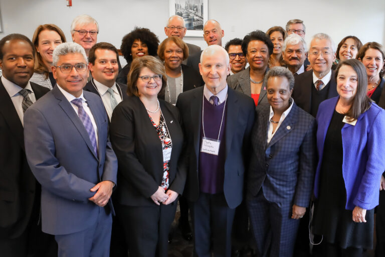 A photo of AUC leadership.